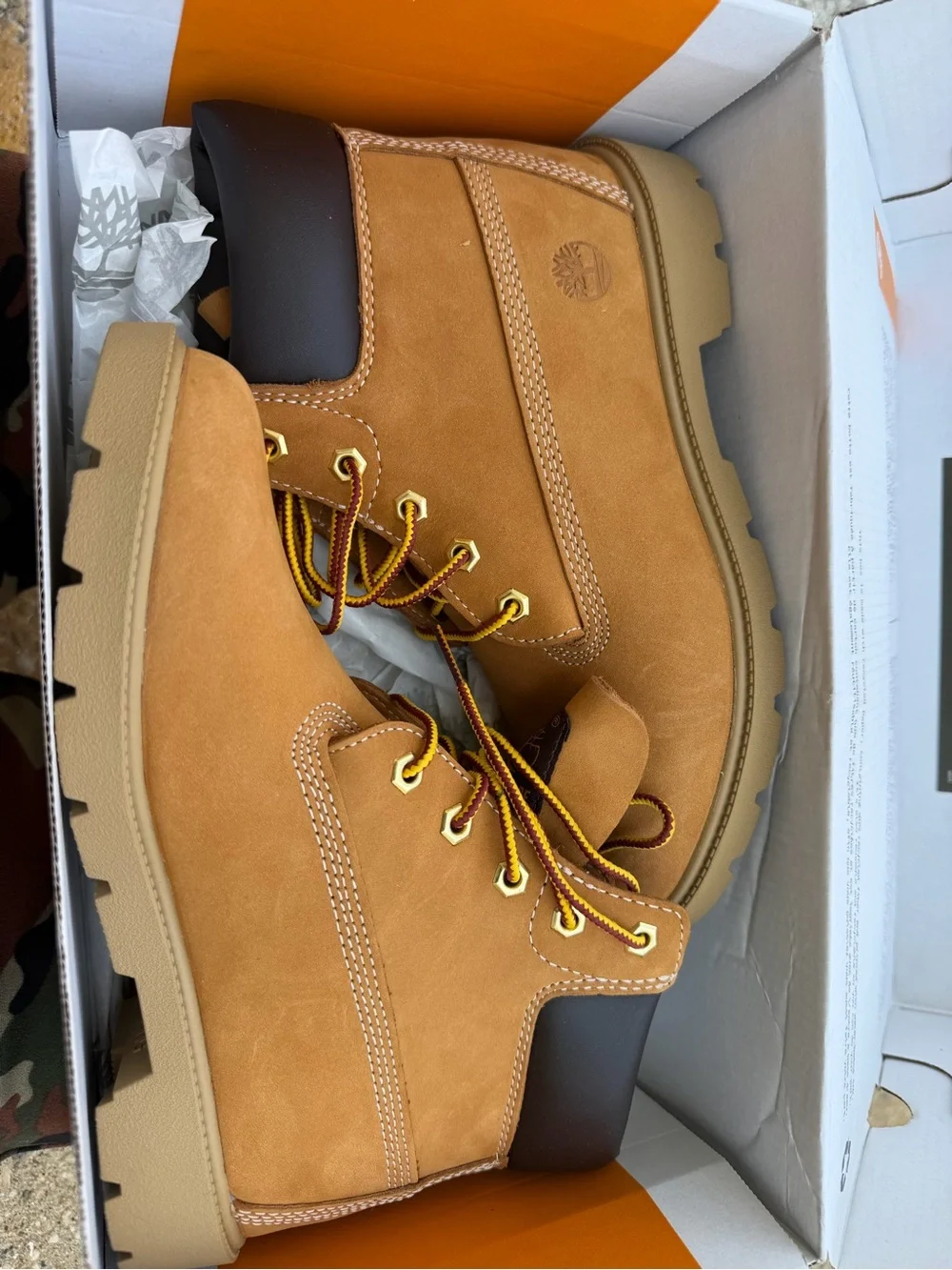 Timberland Kids Wheat Brown Premium Waterproof Boots